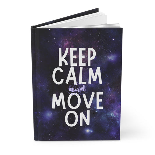 Hardcover Journal Keep Calm & Move On