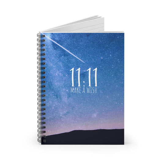 Paper products One Size 11:11 Make A Wish Spiral Notebook