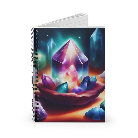 Paper products One Size Crystals Spiral Notebook