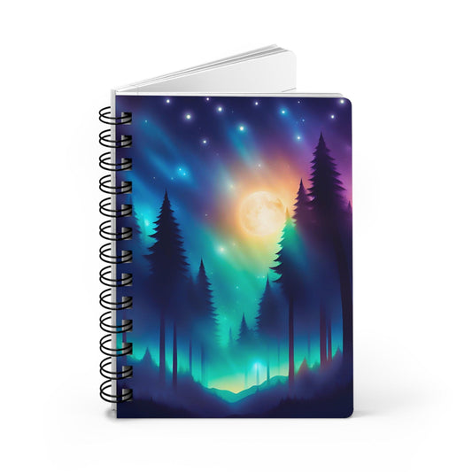 Paper products One Size Moonlit Forest Spiral Bound Journal